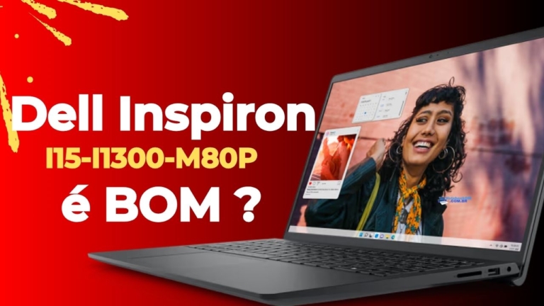 O Dell Inspiron I15-I1300-M80P é um modelo potente, que pode oferecer uma boa experiência em trabalhos diversos do dia a dia. O sistema operacional Windows 11 Home 64-bits é em português do Brasil.
