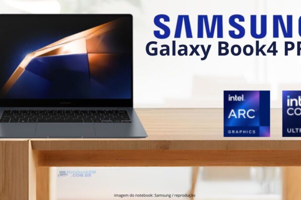 Notebook Galaxy Book4 Pro Intel Core Ultra 7 + Intel Arc