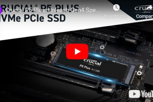 SSD Crucial P5 Plus para Notebook 