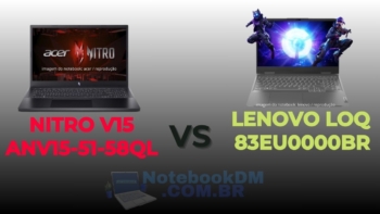 Acer Nitro V15 ANV15-51-58QL vs Lenovo LOQ 83EU0000BR