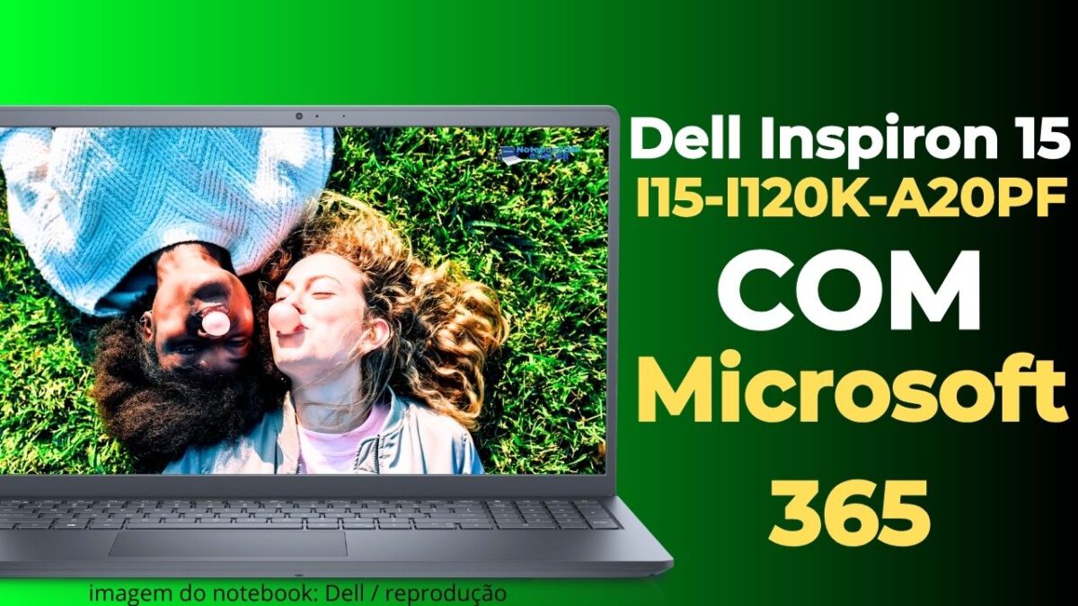 Notebook Dell Inspiron I15-I120K-A20PF Microsoft 365