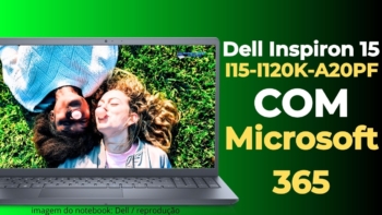 Notebook Dell Inspiron I15-I120K-A20PF Microsoft 365