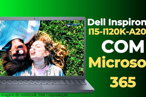 Notebook Dell Inspiron I15-I120K-A20PF Microsoft 365