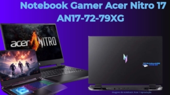 Notebook Gamer Acer Nitro 17 AN17-72-79XG