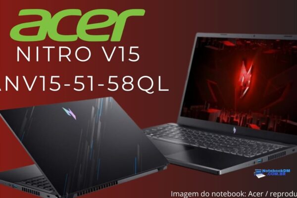 Notebook Gamer Acer Nitro V15 ANV15-51-58QL RTX 2050 i5 13420H