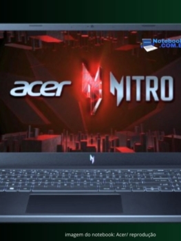 Notebook Acer Nitro V15 ANV15-51-58AZ i5-13420H de 13° Geração NVIDIA RTX 3050