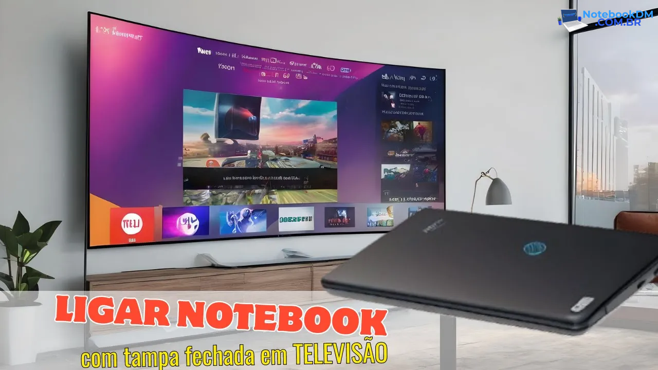 Como Usar Notebook com a Tampa Fechada em outro monitor