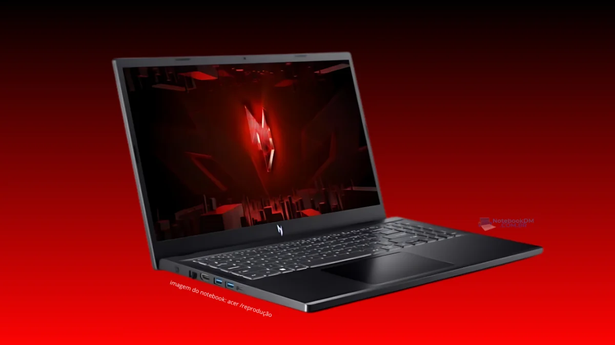 Nitro V15 ANV15-51-7037 com RTX 4050 e Intel Core i7