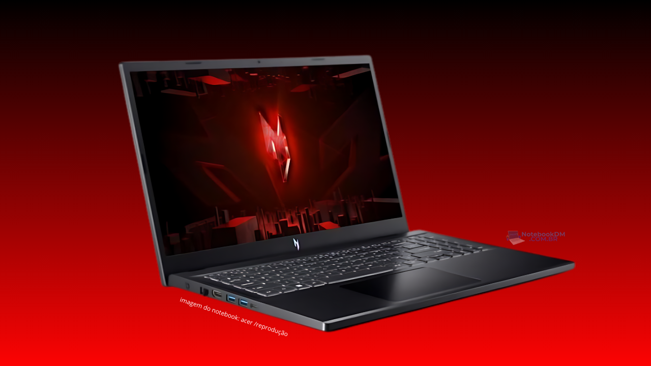Nitro V15 ANV15-51-7037 com RTX 4050 e Intel Core i7