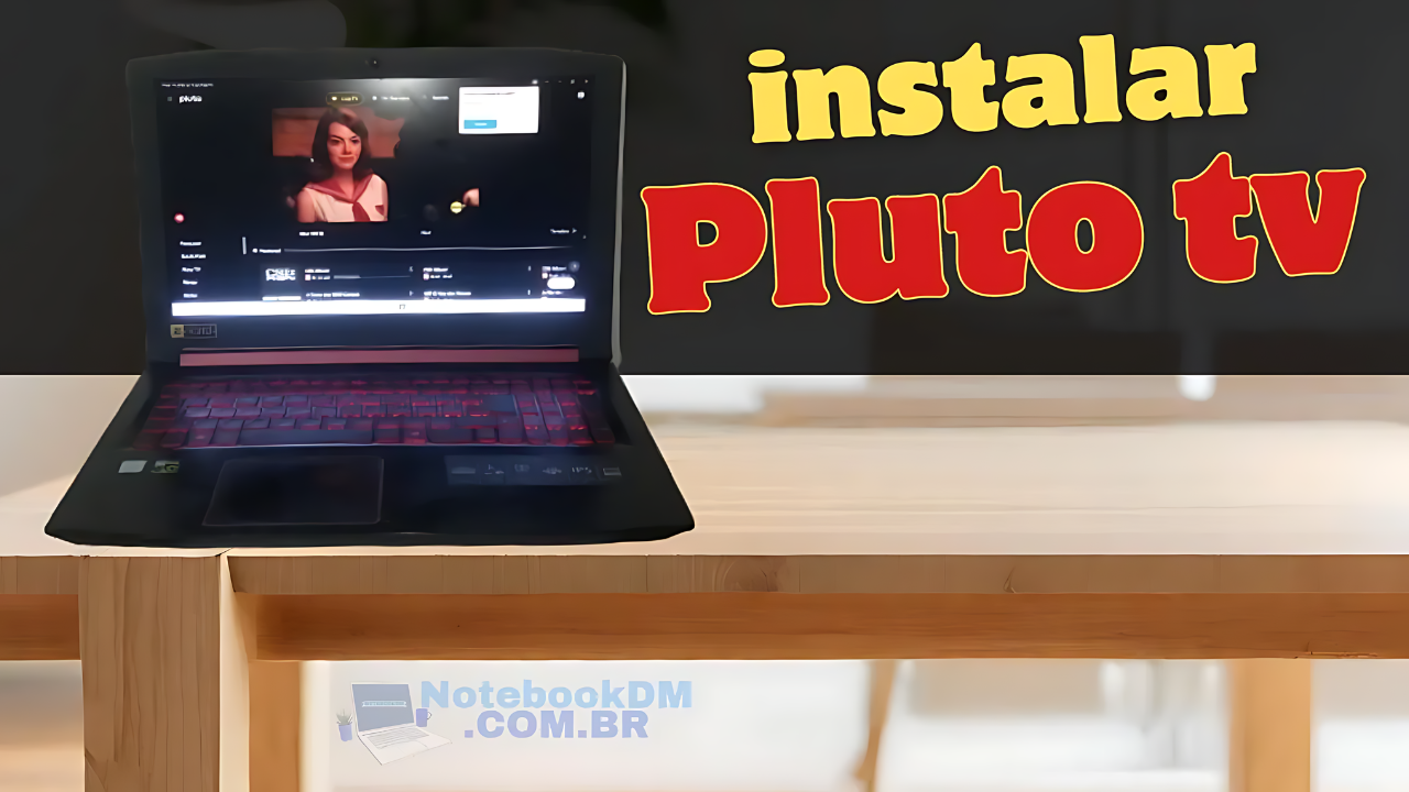 como instalar pluto tv em notebook com windows 10