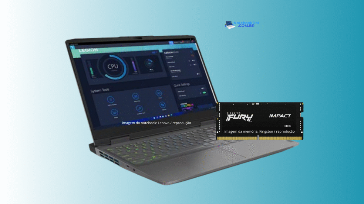 Memória RAM para Notebook Lenovo LOQ