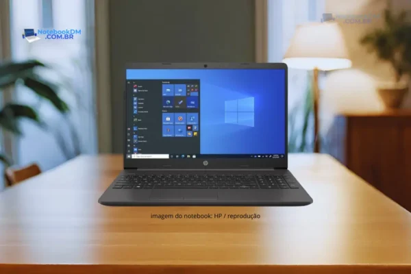 Notebook ‎‎HP 256 G9 7Z3R2LA: Um modelo intermediário para tarefas básicas do dia a dia...