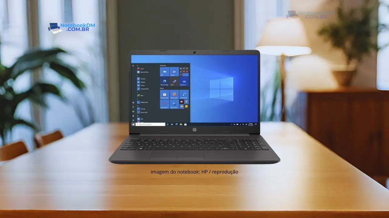Notebook HP 256 G9 7Z3R2LA: Um modelo intermediário para tarefas básicas do dia a dia...