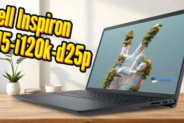 configuração do notebook Dell Inspiron i15-120k-d25p