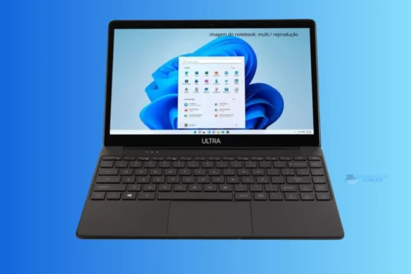 Notebook Ultra UB540: Modelo básico com preço acessível Intel Core i5 8GB RAM SSD 256GB Tela 14" Full HD Windows 11
