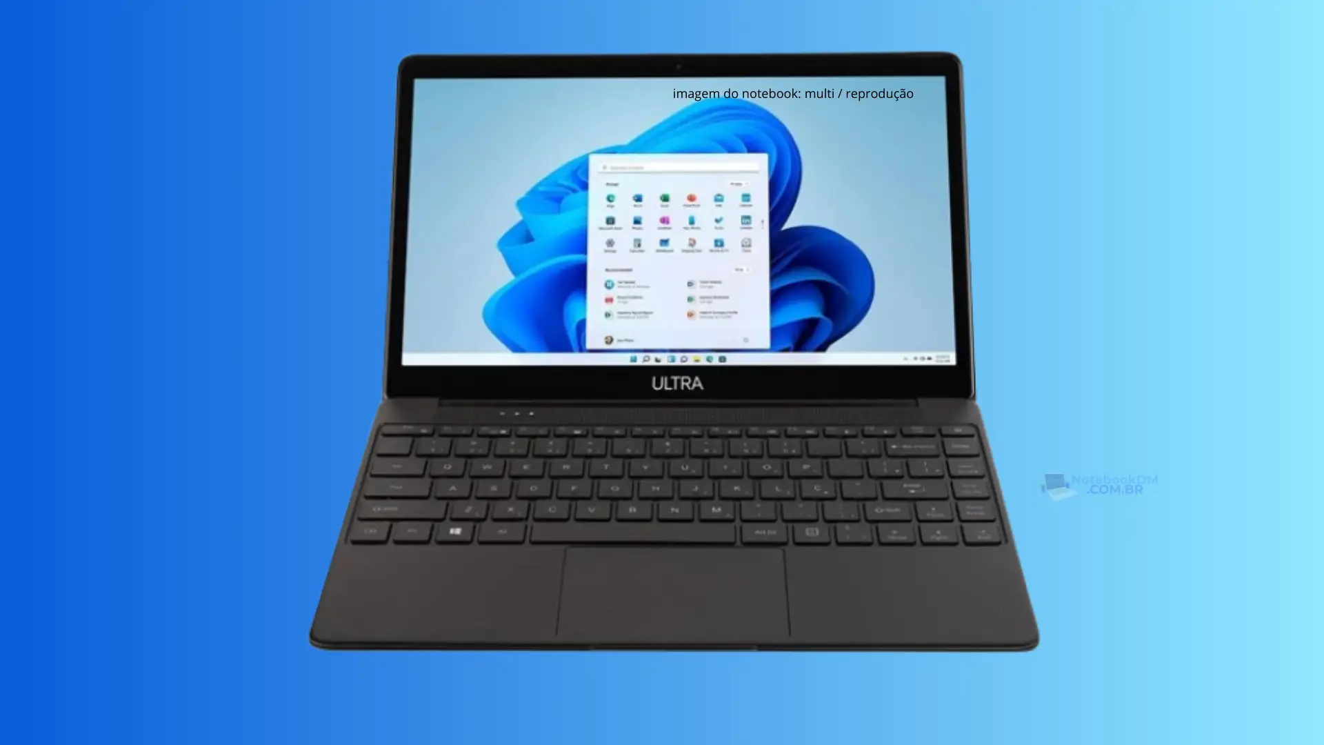 Notebook Ultra UB540: Modelo básico com preço acessível Intel Core i5 8GB RAM SSD 256GB Tela 14" Full HD Windows 11