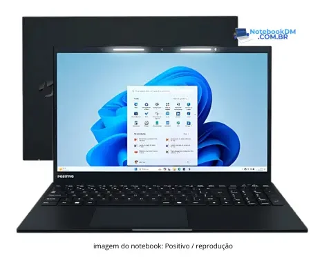 Notebook Positivo Vision R15 R516512A-15 com AMD Ryzen 5 5500U 1 Positivo Vision R15