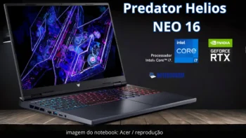 Notebook Acer Gamer Predator Helios NEO 16 phn16-72-74vx com I7-14700hx 