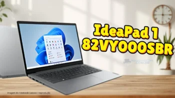 Notebook Lenovo IdeaPad 1 82VY000SBR com Core i3 1215U da Intel