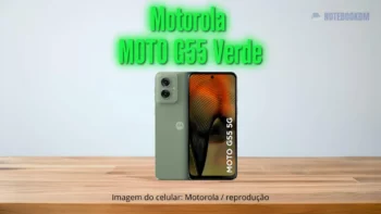 Celular Moto G55 Verde  com 16 GB RAM Boost