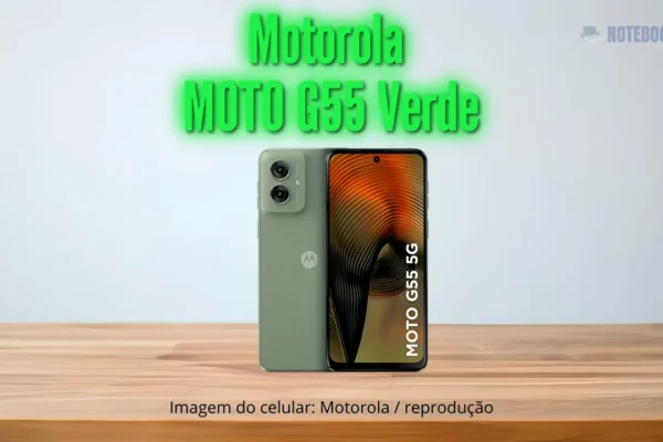 Celular Moto G55 Verde  com 16 GB RAM Boost