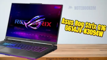 Notebook Asus Rog Strix G16 G614JV-N3094W com Processador Intel Core I9  e RTX 4060 8GB