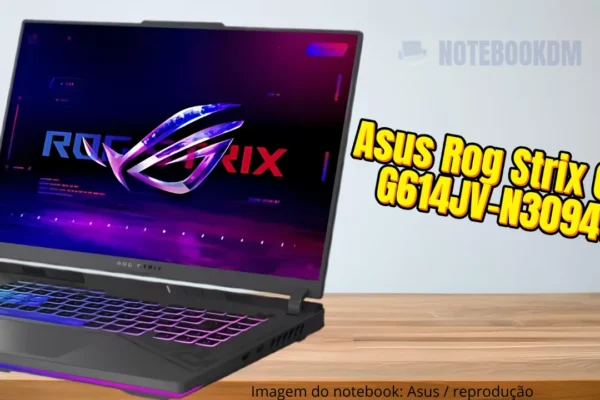 Notebook Asus Rog Strix G16 G614JV-N3094W com Processador Intel Core I9  e RTX 4060 8GB