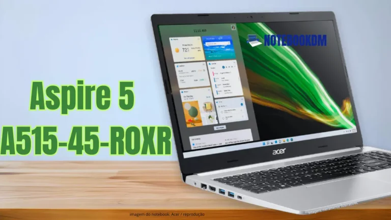 Notebook Acer Aspire 5 A515-45-R0XR com Ryzen 7 e Tela IPS FULL HD