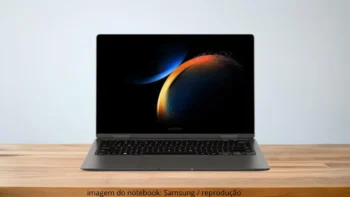 galaxy book3 360 np730qfg-kf2br: Notebook com tela touchscreen AMOLED 