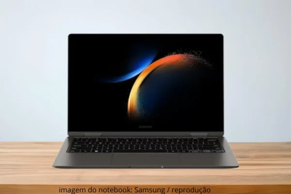 galaxy book3 360 np730qfg-kf2br: Notebook com tela touchscreen AMOLED 