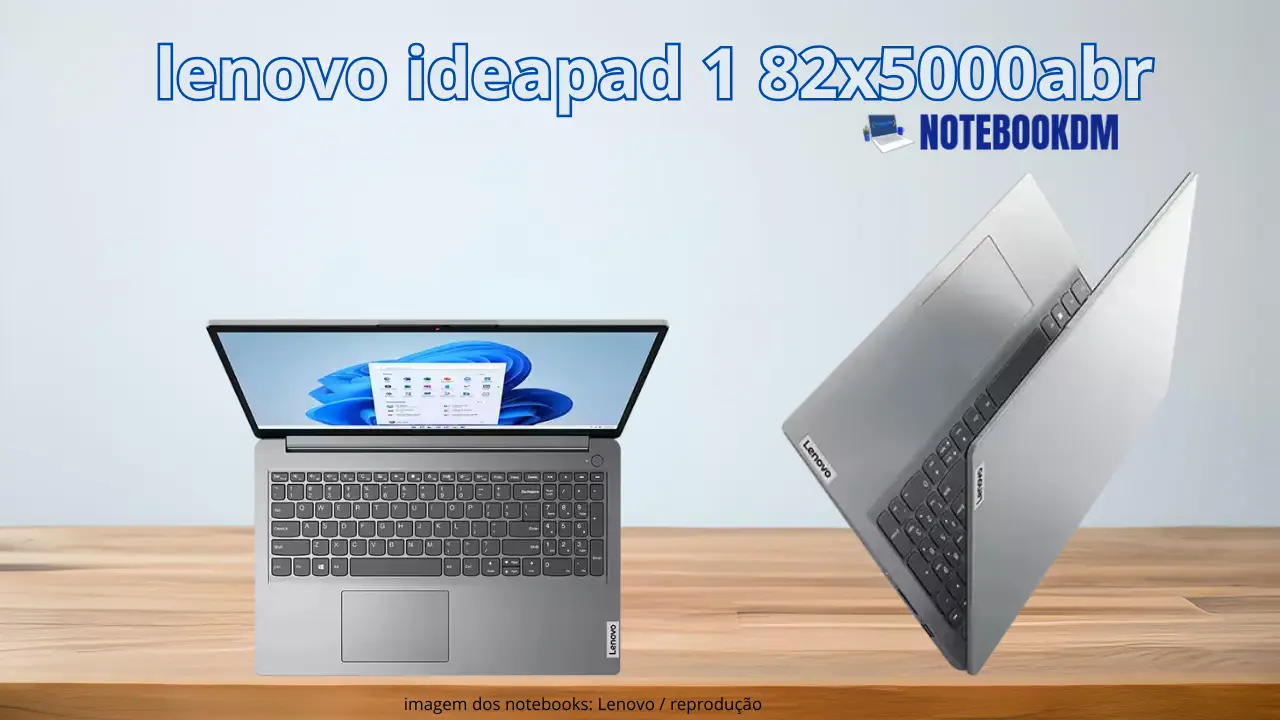  Lenovo IdeaPad 1 82X5000ABR com AMD Ryzen 3 e Radeon 610M 