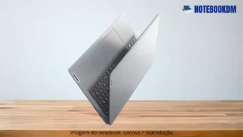 Notebook Lenovo IdeaPad 1i 82VY000QBR com Core i5,  8GB de RAM e SSD de 512GB 