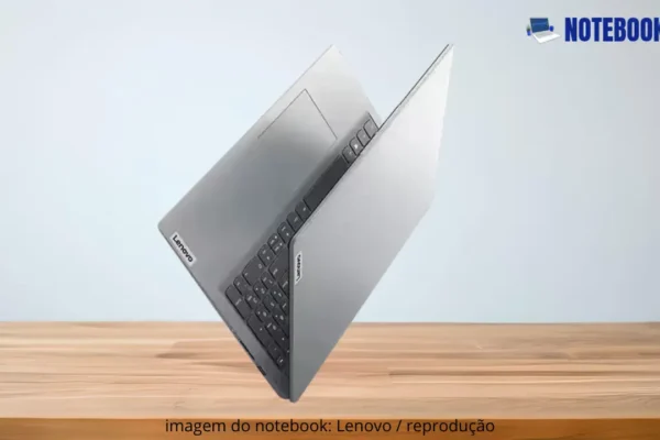 Notebook Lenovo IdeaPad 1i 82VY000QBR com Core i5,  8GB de RAM e SSD de 512GB 