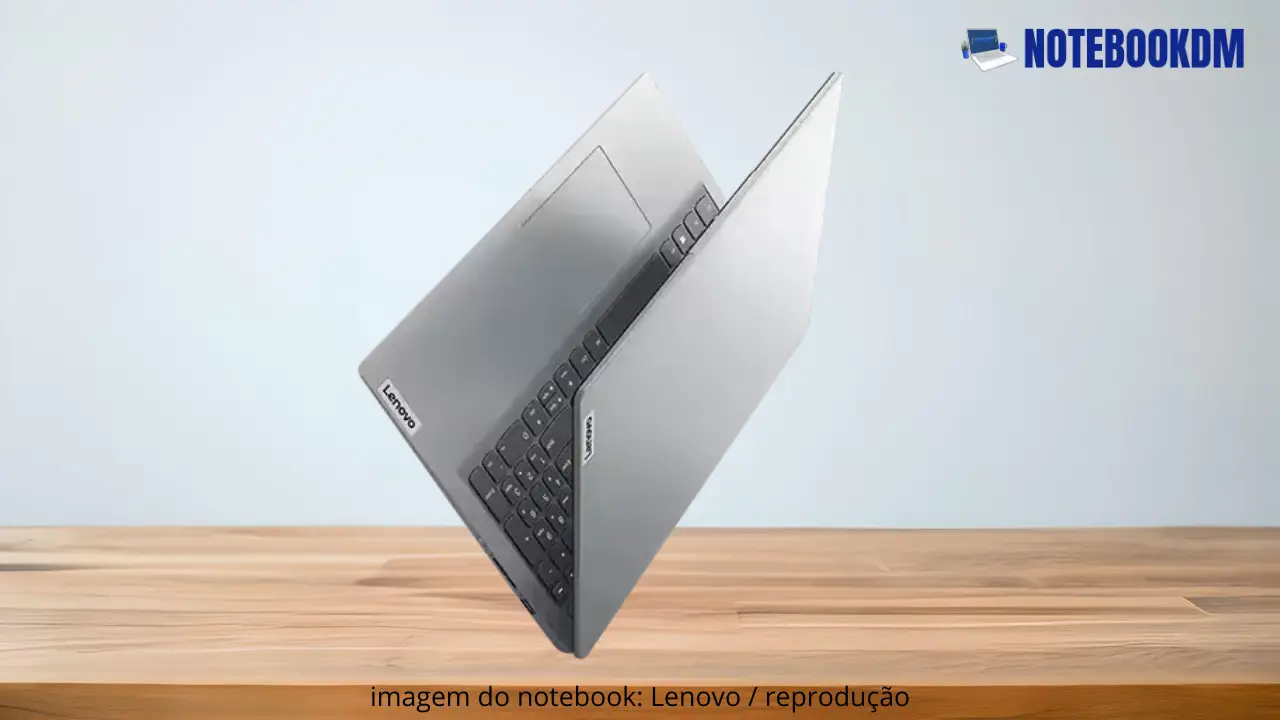 Notebook Lenovo IdeaPad 1i 82VY000QBR com Core i5,  8GB de RAM e SSD de 512GB 