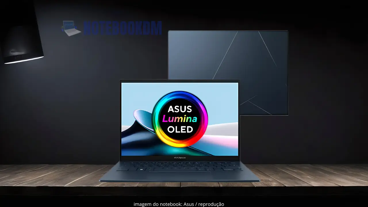 Notebook ASUS Zenbook 14 OLED ux3405ma-qd344w Modelo com Processador Intel Core Ultra 7 155H e Intel ARC Memória RAM de 16 GB e SSD de 1 TB de espaço de armazenamento