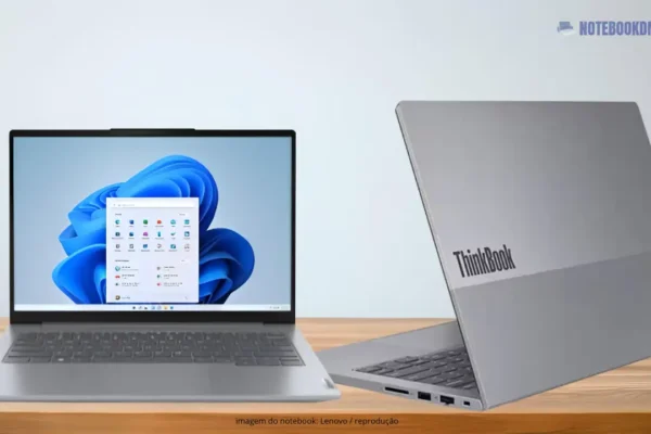 Notebook Lenovo ThinkBook 14 21NQ000QBR com Tela WUXGA WVA