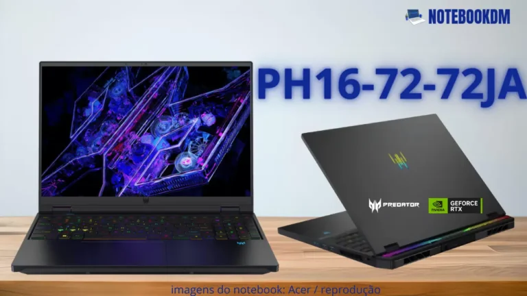 Acer Predator Helios PH16-72-72JA  Com Intel Core i7-14700HX + RTX 4070 