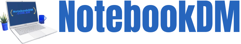 Logo NotebookDM – portal de dicas e reviews de notebooks
