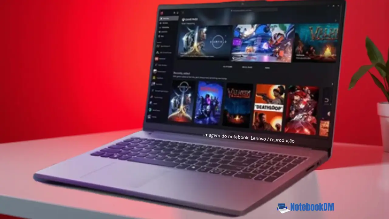 Notebook Gamer LOQ-e 15IAX9E com i5 12ª e RTX 3050