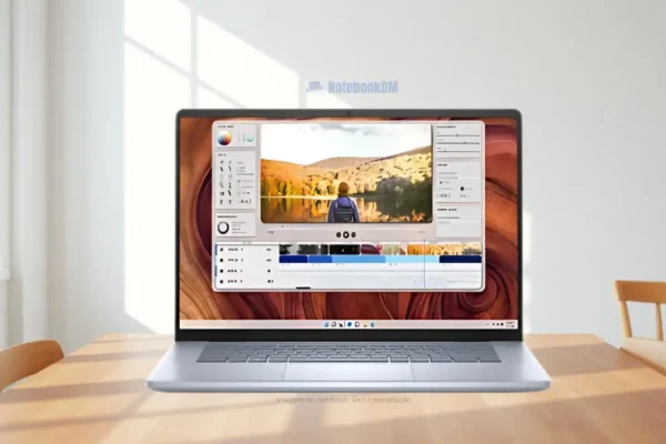 Notebook para editar vídeos em 2025 Dell Inspiron Plus I16