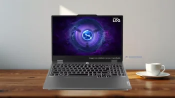 Notebook Lenovo LOQ 15IRX9 83KH0001BR com RTX 3050 e  i5-13450HX