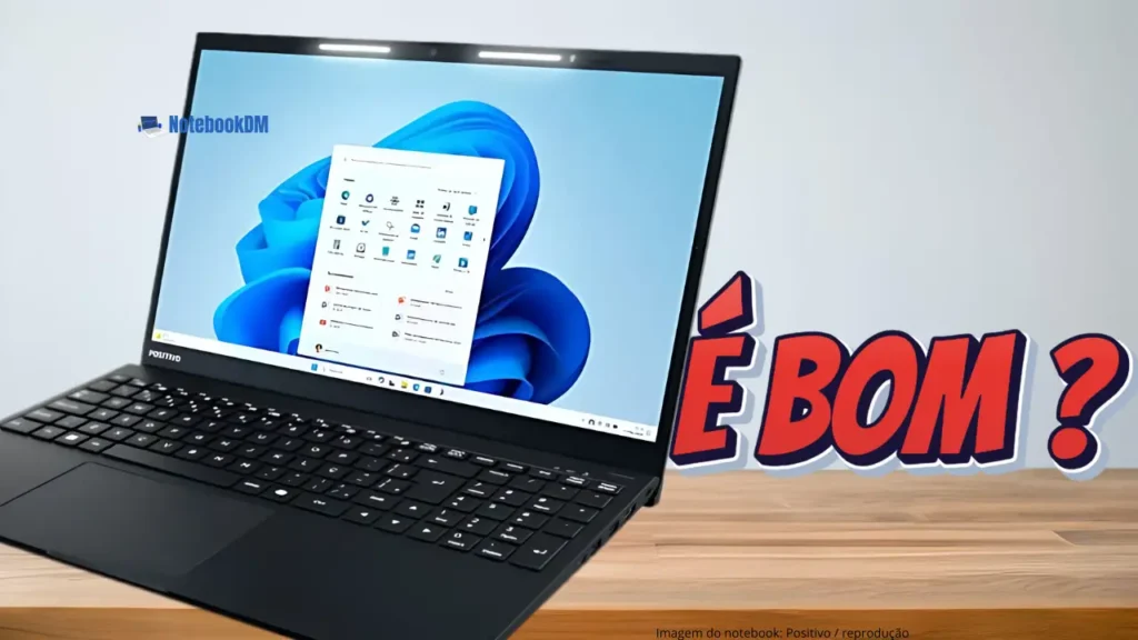 Notebook Positivo Vision i15 com i3-N300 e Tela IPS FULL HD 