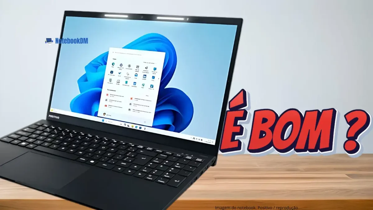 Notebook Positivo Vision i15 com i3-N300 e Tela IPS FULL HD 