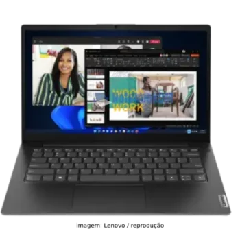 Lenovo V14 G4 AMN 83GE000DBR: Notebook com AMD Ryzen 5