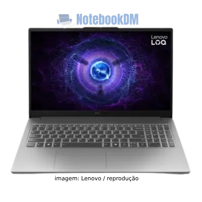 O Lenovo LOQ Essential 83MES00100 é um notebook Gamer custo benefício.​