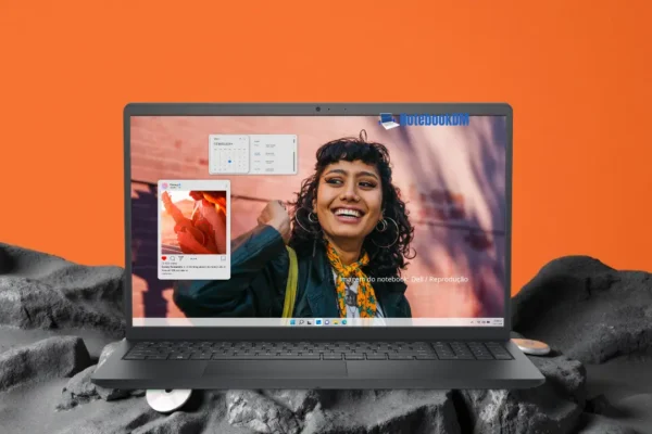 O Modelo Dell Inspiron I15-I1300-U60P é equipado com Um Processador Intel Core i5 1334U e 16 GB de Memória RAM DDR4