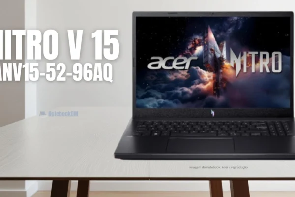 O Acer Nitro V15 ANV15-52-96AQ CONTA com Intel Core i9 | RTX 4060 e muito mais pontos positivos