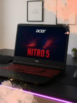 Qual a placa de vídeo do Acer Nitro v15?