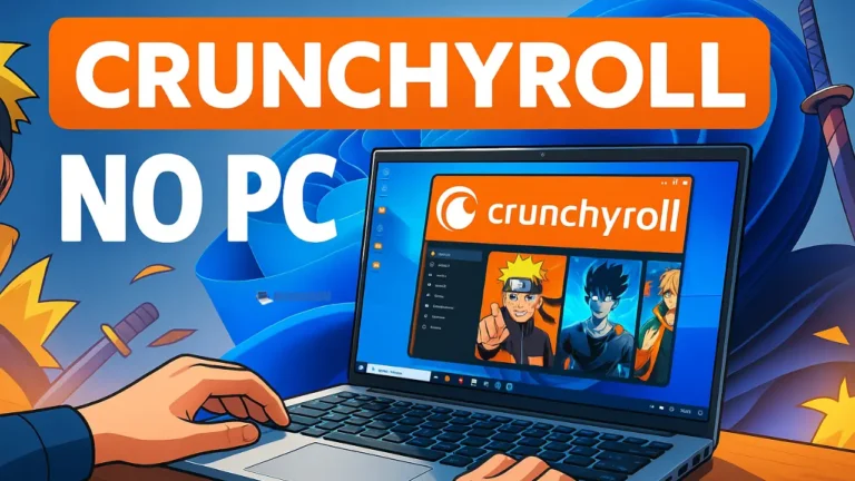 Como instalar o app Crunchyroll no Windows 10 e 11