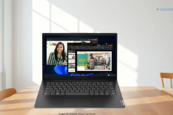 Lenovo V14 G4 IRU 83GK000MBR: Notebook com Intel Core i5 | 16GB RAM | SSD 512GB e Tela Full HD